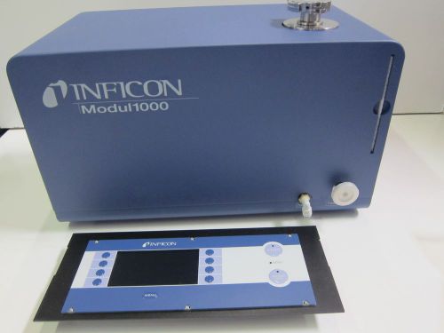 Inficon modul 1000 modular helium leak detector 550-300a.  mfg.  10/2012 for sale