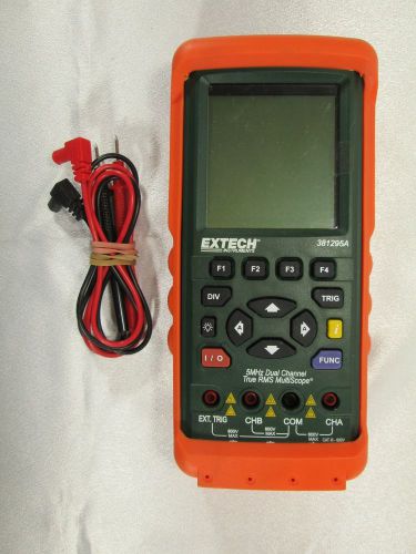 Extech Instruments 381295A 5MHz Dual Channel True RMS Handheld Oscilloscope