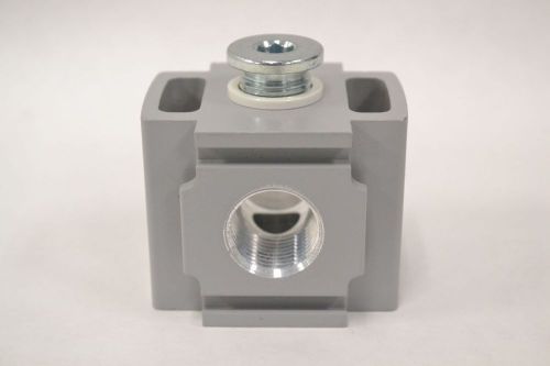 New festo frm-m2-g1/2 1/2 x 1/4in npt pneumatic valve body manifold b324025 for sale