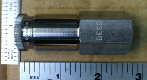 Swagelok quick disconnect 1551as473-1 coupling half nsn 4730-01-301-8008 - b2714 for sale