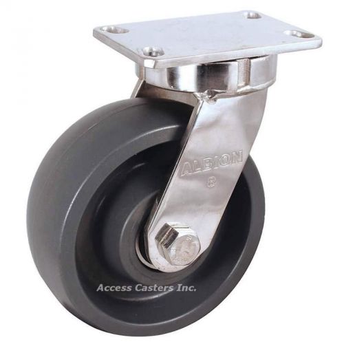 330xp08528s 8&#034; albion kingpinless stainless steel swivel caster 2000 lb capacity for sale