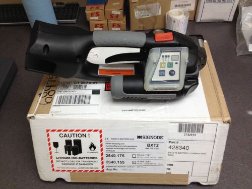 New signode bxt2-16 powered strapping tool for sale
