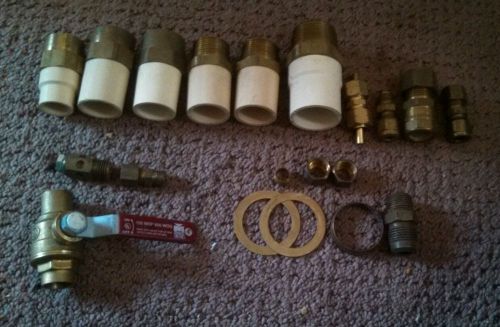 Lot of Misc. Brass Fittings