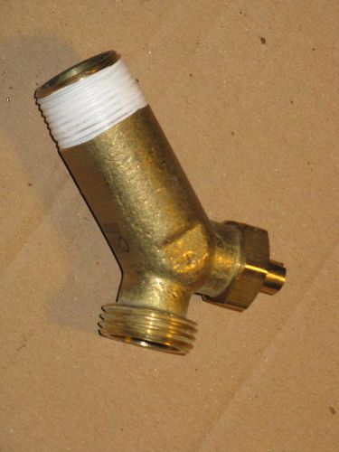 DRAIN COCK 3/4&#034;MPT TO HOSE LONG