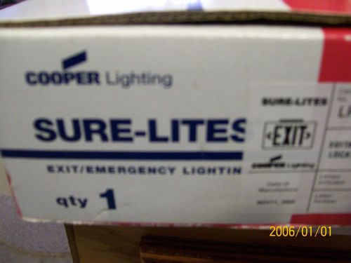 Sure-lite-exit-emergency_light_lpx 70_rwh--self-powered--led-- for sale