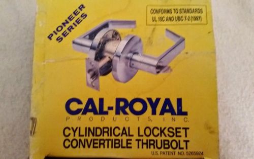 Car-Royal Cylindrical Lockset SL-20 Series