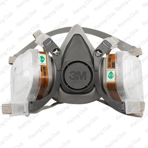 New For 3M 6200 6201 7pcs Suit Respirator Painting Spraying Face Gas Mask 5N11