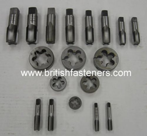 Bsp british standard pipe bspp parallel tap and die set bspf for sale