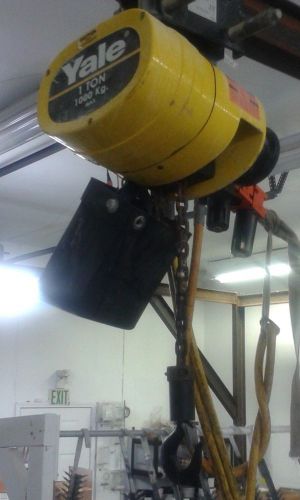 Yale 1 ton air hoist for sale