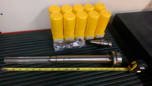 CAT 30 spindle and (10) ER16 tool holders