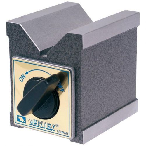 2.87X2.13X2.76 INCH MAGNETIC V-BLOCK WITH SWITCH (3402-0995) - MADE IN TAIWAN