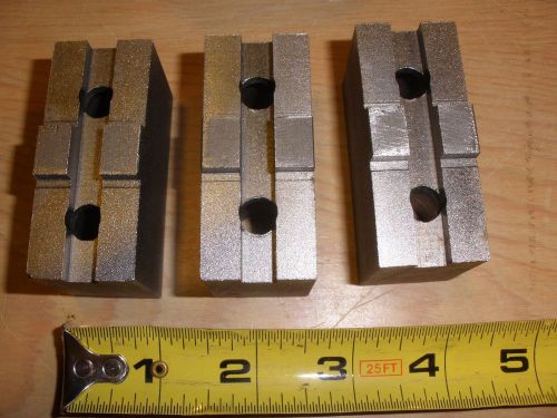 Rohm Soft Top Jaws for Rohm 3-Jaw Scroll Chucks (Set) - 107634 - MAKE AN OFFER!