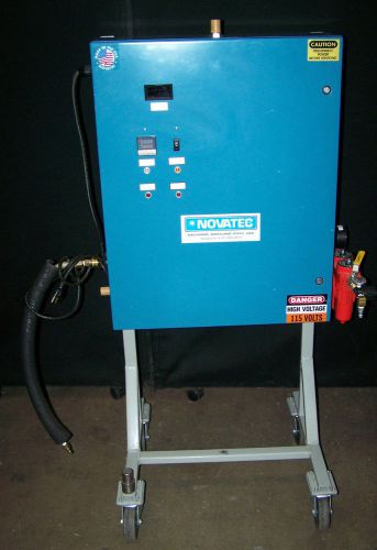 Novatec dryer for direct connect to the hopper df-1s, plastic extrusion molding for sale