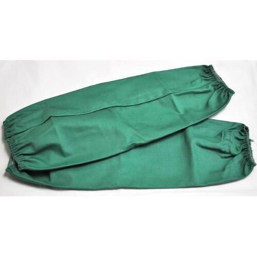 Revco F9-18S 18&#034; 9oz. Green Flame Resistant Cotton Sleeves w/Elastic Wrist