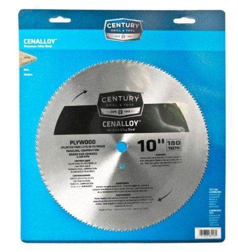 Century Drill and Tool Cenalloy All Hard Steel Plywood Circular Saw Blade 08216