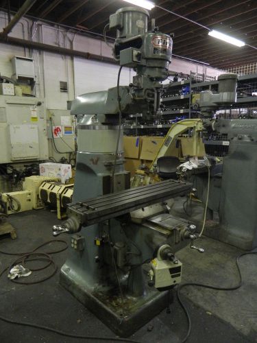 First (Bridgeport) Vertical Mill, 42&#034; Table, 80-2760 RPM, R8, YEAR END SPECIAL