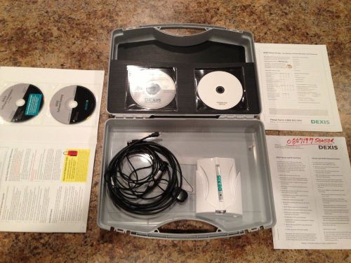 Dexis Digital X ray sensor and Docking station case and cd&#039;s used
