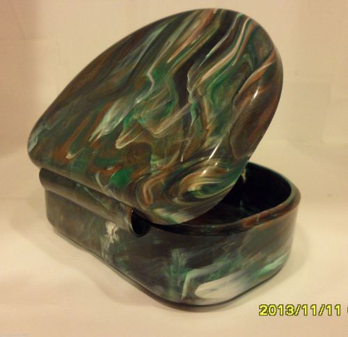 Case box for denture mouth guard retainer partial: camouflage - with free stone for sale