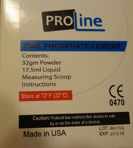 PRO LINE Glass Ionomer Dental Permanent Cement Kit(Crown/Bridge)awesome sale