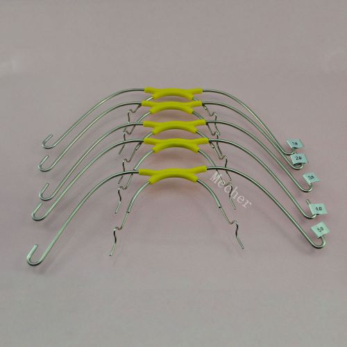 Dental Orthodontic Face bows for &#034;U&#034; Loop type 1set 5pcs