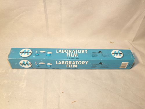 Parafilm M PM-998 Laboratory Self Sealing Thermoplastic Film Roll 20in X 50ft