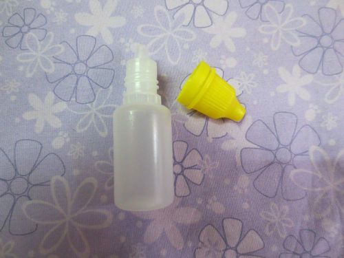 75pcs plastic dropper bottle 15ml (PE)