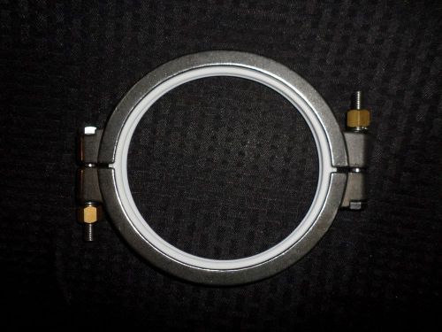304 Stainless Steel 6&#034; Sanitary High Pressure Clamp with Teflon Seal