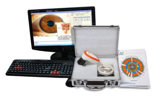 New 5.0mp usb eye iriscope iridology camera iris iridoscope eyology+pro software for sale