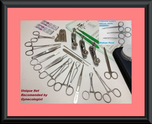 Infant circumcision clamp set instruments surgical urology    amazing unique set for sale