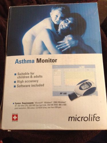 Microlife Digital Asthma Monitoring Monitor For Children And Adults, Software