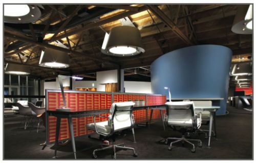 Herman Miller Office WorkStation with Alexander Girard Palio Panels