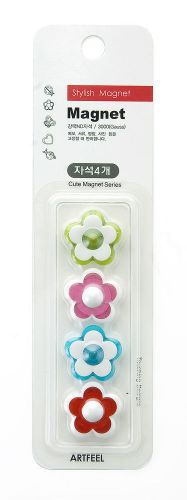 Flower Character Magnet 4PCS, Tracking number offered