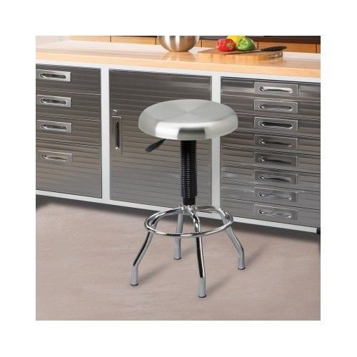 Swivel Stool Metal Work Shop Garage Kitchens Business Counter Commercial Use