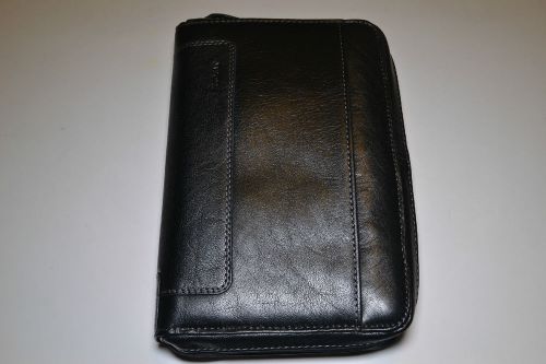 Filofax personal holborn zip organizer in black for sale