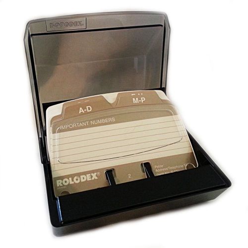 Rolodex S300C Petite Business Card Organizer Small Vintage Desk Contact o103