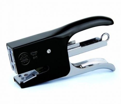 Delta Steel Commercial Mini Plier Stapler, 25-30 Sheet Capacity Black
