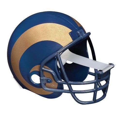 Scotch Magic Tape Dispenser, St Louis Rams Football Helmet - (c32helmetstl)