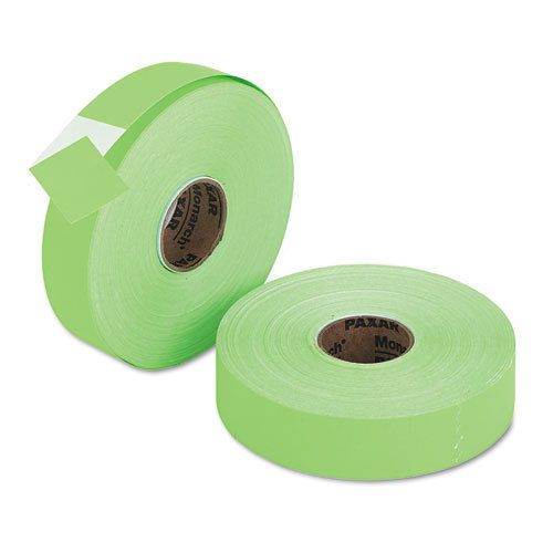 Pricemarker 1156 one-line labels, 3/4 x 1-1/4, fluorescent green, 2 rolls/pack for sale