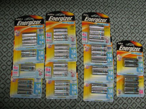 CHRISTMAS SPECIAL (46) New Sealed  AA/AAA Energizer ADVANCED Lithium Batteries