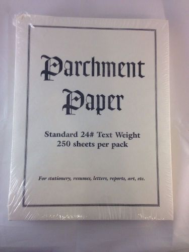 Parchment Paper Standard 24 Pound Text Weight 250 Sheets