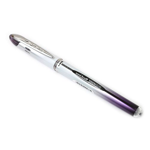Uni-ball vision elite blx rollerball pen bold 0.8mm purple ink 1-pen for sale
