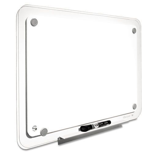 Quartet iQTotal Erase Dry Erase Marker Board, 36 x 23, White QRTTM3623