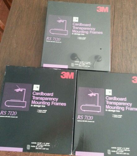 3M Cardboard Transparency Mounting Frames RS 7120