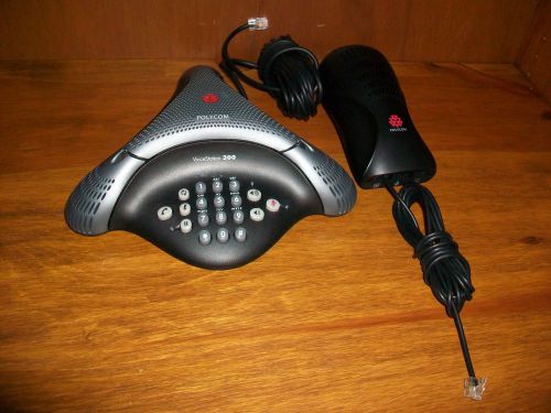 Polycom VoiceStation 300 Analog Conference Phone 2201-17910-001 Power and cords