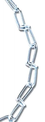 NEW Koch 738946 4/0 by 100-Feet Double Loop Chain, Zinc Plated