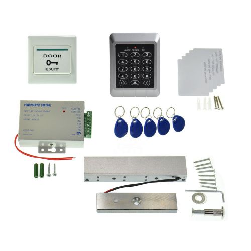 All in 1 security frid door access system controller w electric magnetic lock for sale