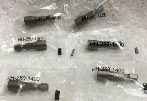 Brand new 1/4 inch nut drivers , hex head for sale