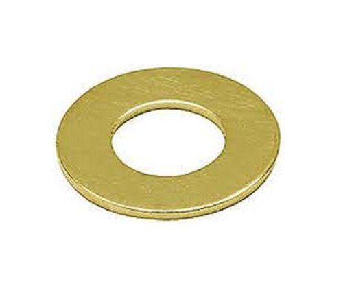 Brass Plain Flat Washer  No. 8 Screw Size  0.17&#034; ID  7/16&#034; OD  0.035&#034; Thick (Pac