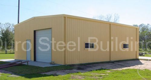 Duro beam steel 30x36x12 metal building factory new backyard auto garage shop for sale
