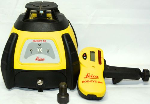 Leica rugby 50 automatic self leveling laser for sale